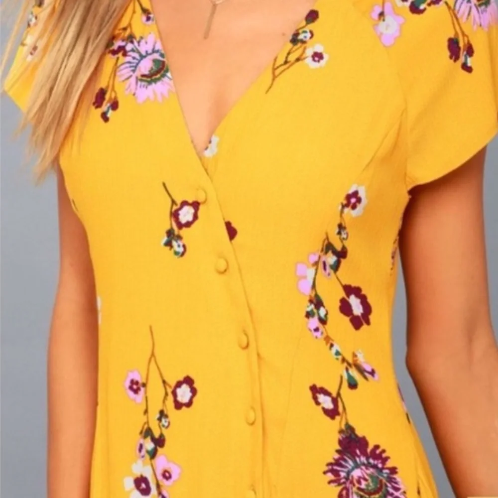 Free People Floral Dress Size Small